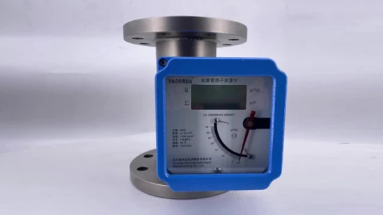 Flüssiges digitales Metallrohr-Rotameter mit LCD-Display für die chemische Industrie
